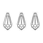 Gocce Swarovski 6000 11x5,5 mm Crystal AB, confezione da 288 pezzi