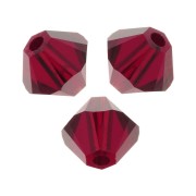 PureCrystal 5328 Biconi in cristallo da 2,5 mm - Siam x50