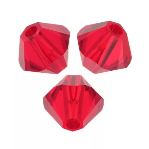 PureCrystal 5328 Biconi in cristallo da 2,5 mm - Light Siam x50