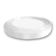 Nastro Satin mm. 10 Bianco x m. 20