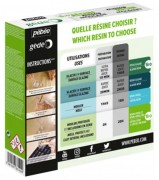 Kit Resina per Cristal Biorganic - Trasparente 300 ml