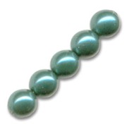 Perline mm. 8 Green Turquoise x25|raw }}