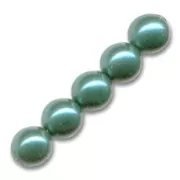 Perline mm. 8 Green Turquoise x25