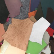 Pezzi di cuoio de luxe tagli/colori/consistenze diversi x 400g|raw }}
