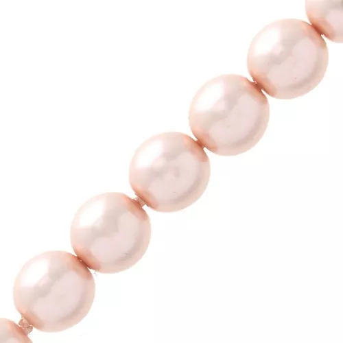 Perline mm. 6 Light Rose x50