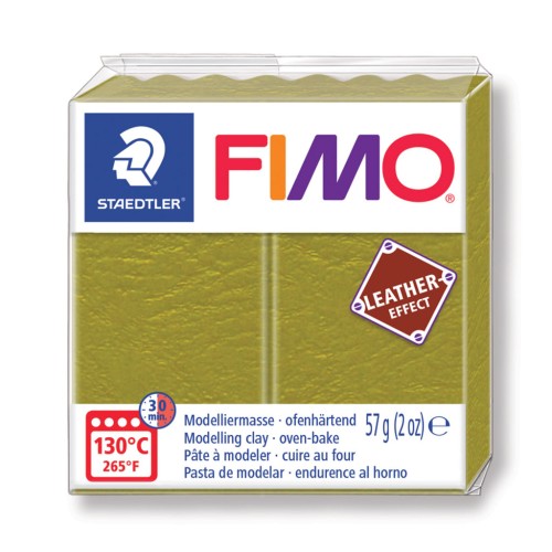 Pasta per modellare Fimo Effect gr. 57 Oliva (n°519)