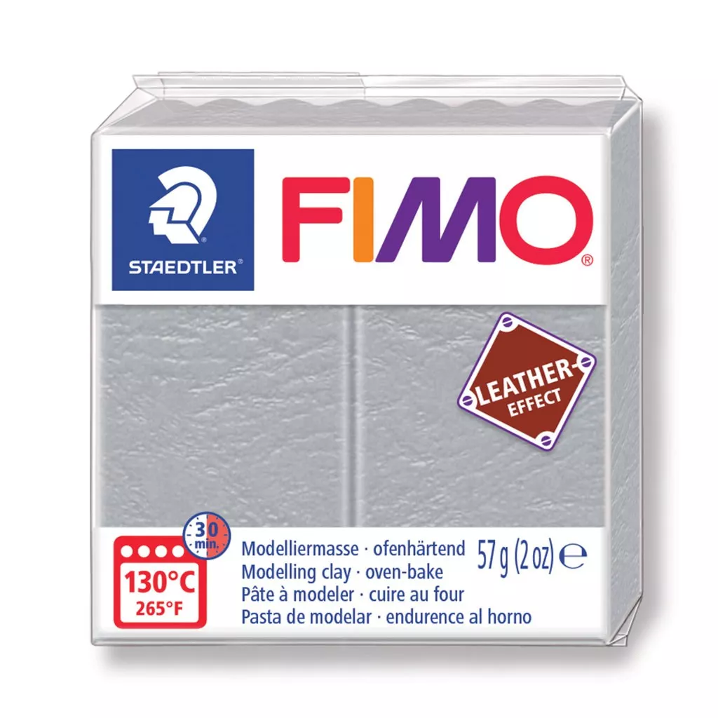 FIMO - Set Di 6 Pezzi Di Argilla Da Forno In Polimero Morbido, 57 G, Colore: Bianco - Foto 2