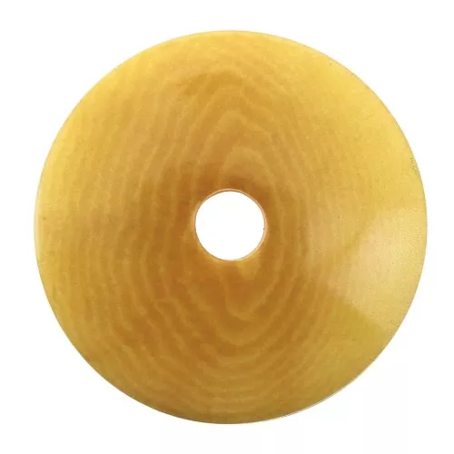 Rondella / Tagua piatta 20 mm Zafferano x1