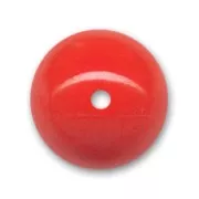 Mezza sfera mm. 20 Rosso x1