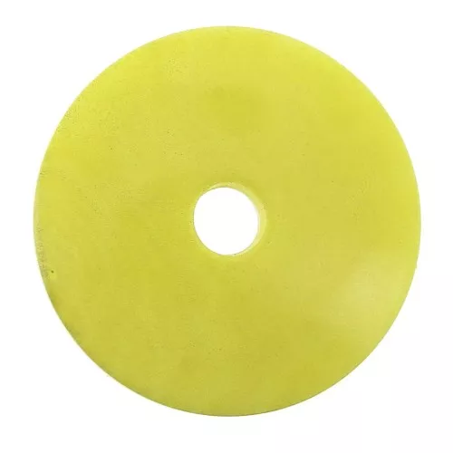 Rondella / Disco piatto tagua 20 mm Giallo limone x1