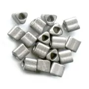 Triangoli Toho 11/0 TG566 - Metallic Frosted Antique Silver x10g