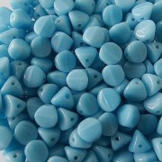 Perle in vetro Ilos® par Puca® 5x5 mm Turquoise x10g