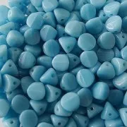 Perle in vetro Ilos® par Puca® 5x5 mm Turquoise x10g