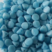 Perle in vetro Ilos® par Puca® 5x5 mm Turquoise x10g