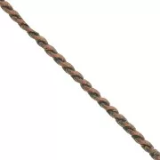 Catena maglia Paloma mm. 0.8 rame antico xm. 1