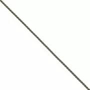 Catena a maglia Paloma 0,9 mm bronzo x 1 m