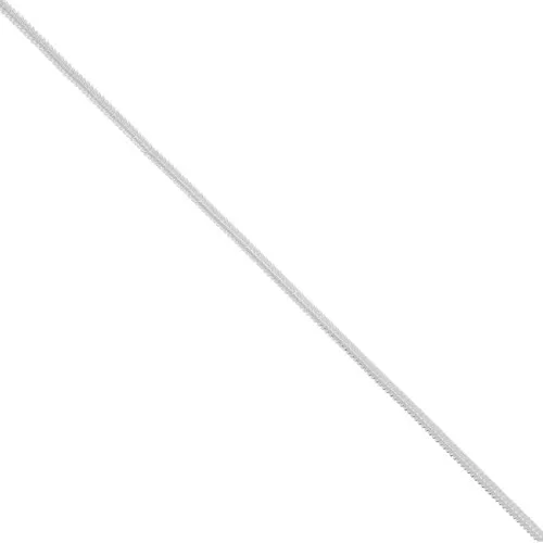 Catena serpentina mm. 2,6 Placcatura argento fino xm. 1