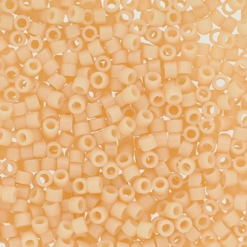 Miyuki Delica Duracoat 11/0 DB2351 -  Opaque Dyed Pale Peach x8g