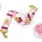 Miyuki Delica Duracoat 11/0 DB2355 - Opaque Dyed Plum Berry x8g