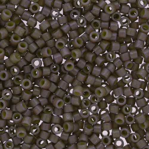 Miyuki Delica Duracoat 11/0 DB2365 - Opaque Dyed Taupe x8g