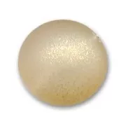 Perla tonda 14 mm Caramella chiaro x1