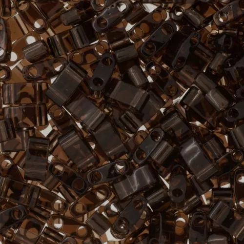 Miyuki Half Tila Beads 5x2.3x1.9 mm  HTL-135 - Transparent Root Beer x10g