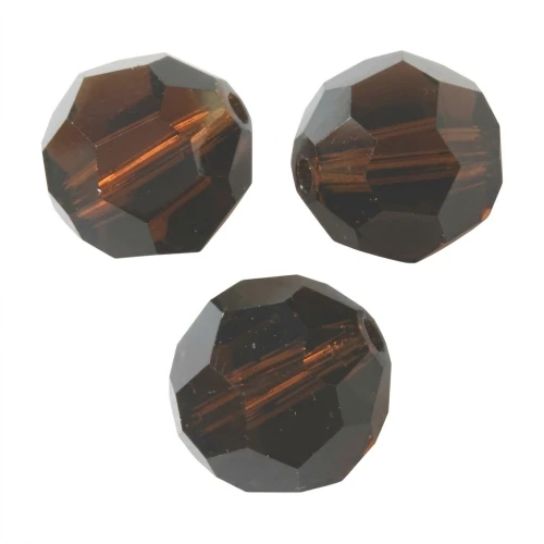 PureCrystal 5000 Perla rotonda da 8 mm - Mocca x1