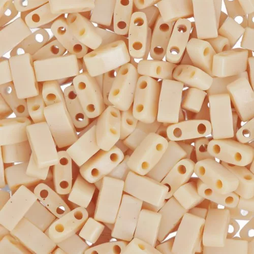 Miyuki Half Tila Beads 5x2.3x1.9 mm HTL-493 - Opaque Pear x10g