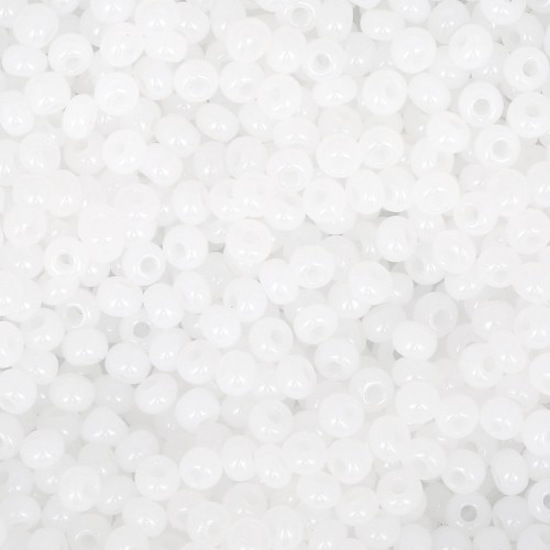 Perle Preciosa 11/0 2 mm - Bianco Opale x20g