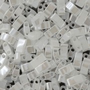 Miyuki Half Tila Beads 5x2.3x1.9mm HTL-511 - Crystal Ceylon x10g