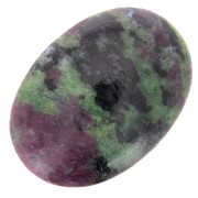 Cabochon ovale mm. 18x13 Zoisite|raw }}