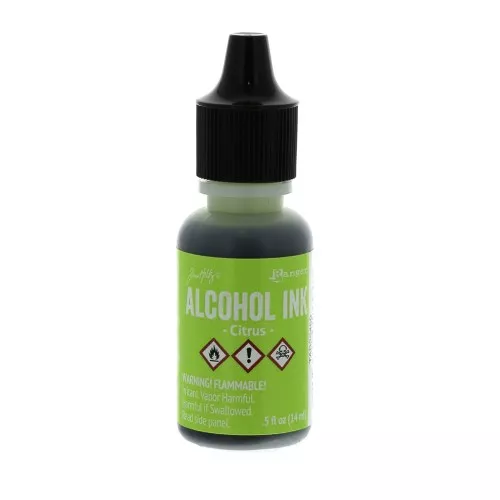 Inchiostro trasparente a base d'alcool Adirondack Tim Holtz 14ml Citrus