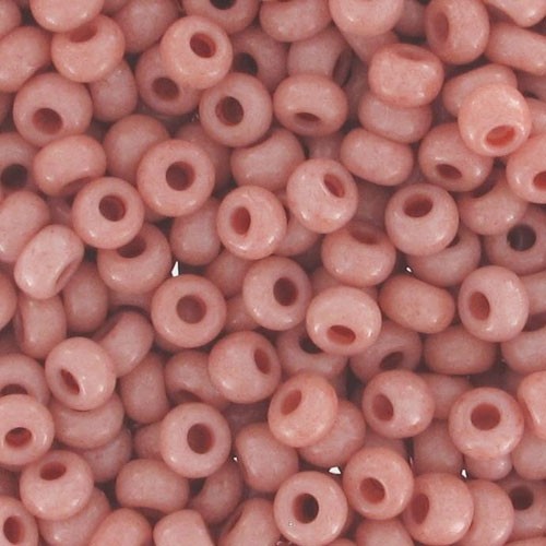 Perle di semi Preciosa 9/0 2,5 mm - Rosa chiaro opaco x250g