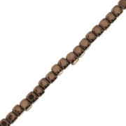 Mini-ematite cubi 2x2  mm Light Copper x39 cm