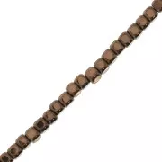 Mini-ematite cubi 2x2  mm Light Copper x39 cm