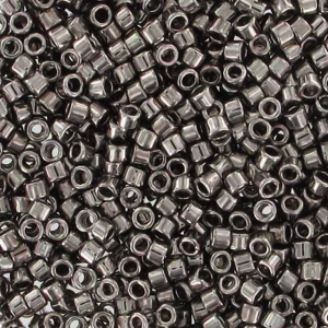 Miyuki Delica 11/0 DB0038 - Palladium Plated x5g