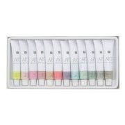 Set di 12 pitture acriliche di 12 ml - Art di Rico Design - Pastello
