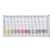 Set di 12 pitture acriliche di 12 ml - Art di Rico Design - Pastello