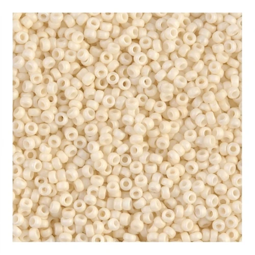 Rocaille Miyuki 15/0 2021 - Opaque Cream Mat