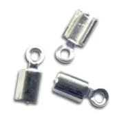 Chiudicordoncino tondo mm. 2 in Argento 925 x10