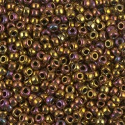 Perline Miyuki 11/0 462 - Gold Iris Metallic x8g