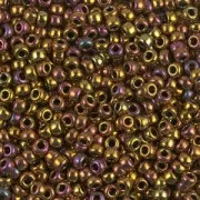Perline Miyuki 11/0 462 - Gold Iris Metallic x8g