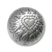 Tonda piatte CCB mm. 14 Argentato antico x 1