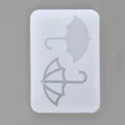 Stampo in silicone shaker fatto in 2 parti - forma ombrello - resina