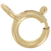 Chiusura a molla 5 mm in Gold filled