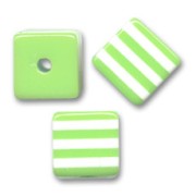 Cubi rigati mm. 8 Anice/Bianco x10|raw }}