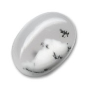 Cabochon ovale mm. 18x13 Dendrite|raw }}