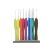 Set di 9 uncinetti Clover - Amour - per lana e filo 2 a 6 mm  x1