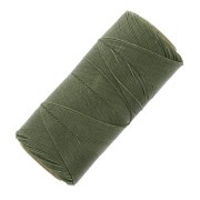 Bobina di filo cerato Linhasita per micro macramè 0,75 mm - Verde militare (90) x228m|raw }}