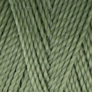 Bobina di filo cerato Linhasita per micro macramè 0,5 mm - Verde militare (90) x335m